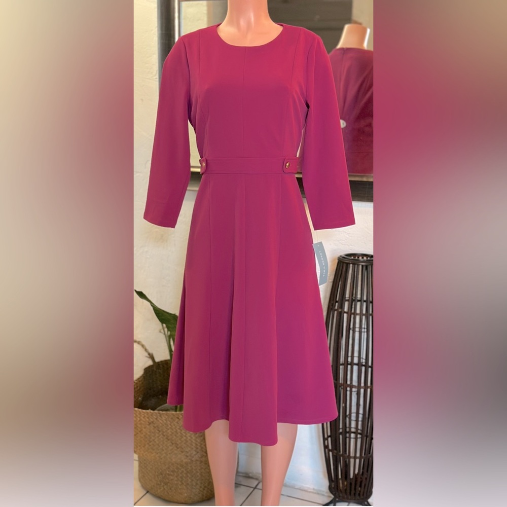 London Times
Women's Tab-Waist Fit & Flare Dress 12